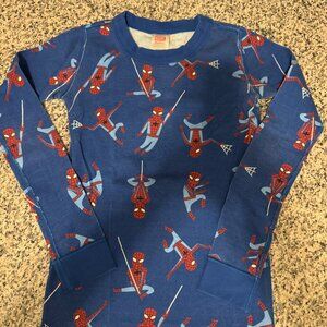 Hanna Andersson Spiderman Boys Pajamas Size 8